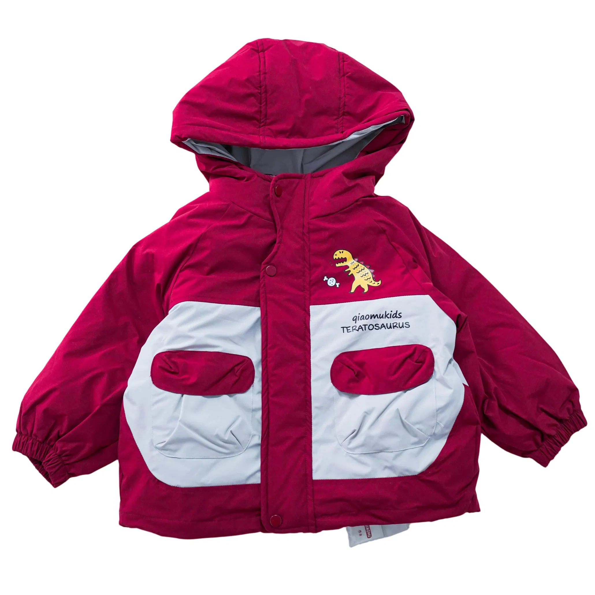 Ropa de abrigo de otoño e invierno para niños con chaqueta con capucha