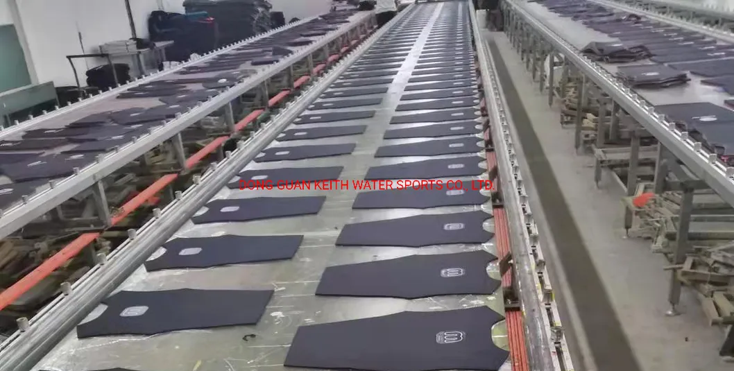 Control de calidad en fábrica de chalecos