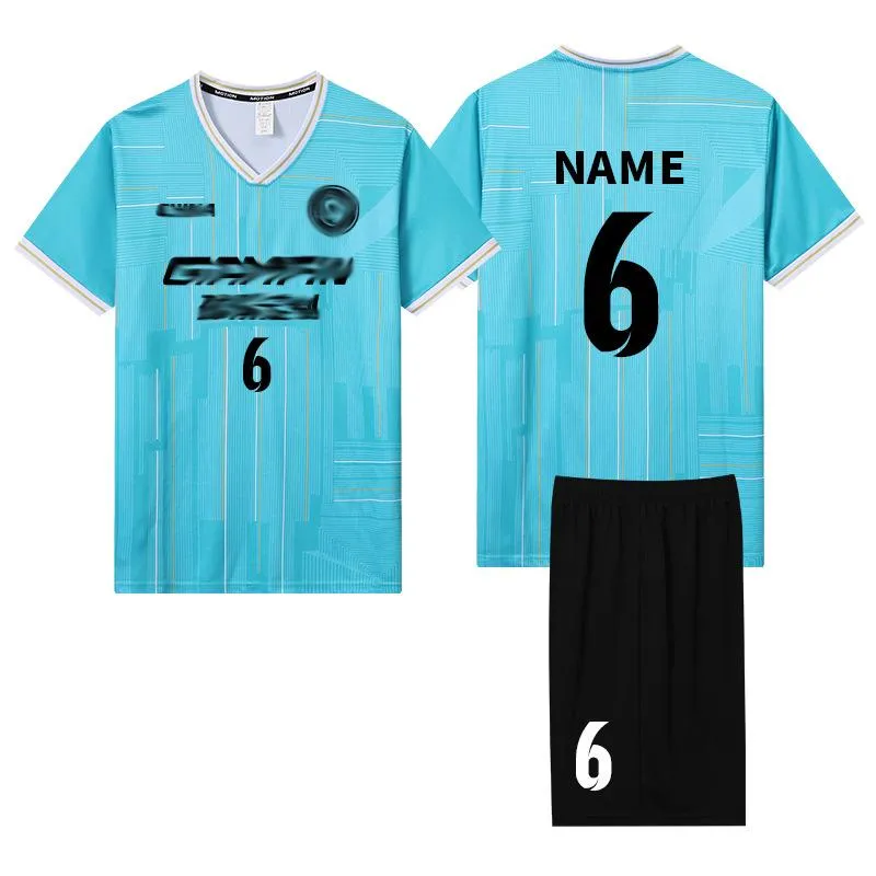 Conjunto de fútbol al por mayor para hombres, uniforme de entrenamiento para equipos, personalizado para adultos y niños, camiseta deportiva de secado rápido