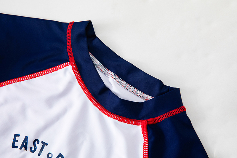 Conjunto de tres piezas para niños Upf50 Traje de baño UV Ropa de playa para niños