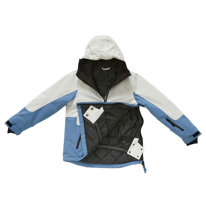 Ropa de esquí infantil de invierno de seda teñida ecológica con impresión serigráfica OEM