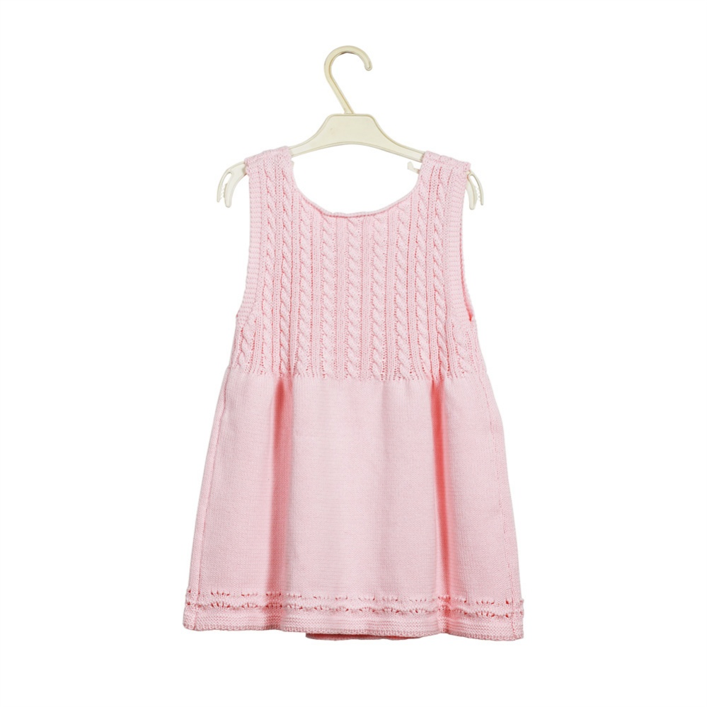 Vestido sin mangas bien hecho para bebés y niños