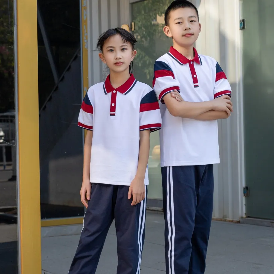 Venta Caliente Ropa Escolar Duradera y de Fácil Cuidado para Niños Uniforme para Universidad
