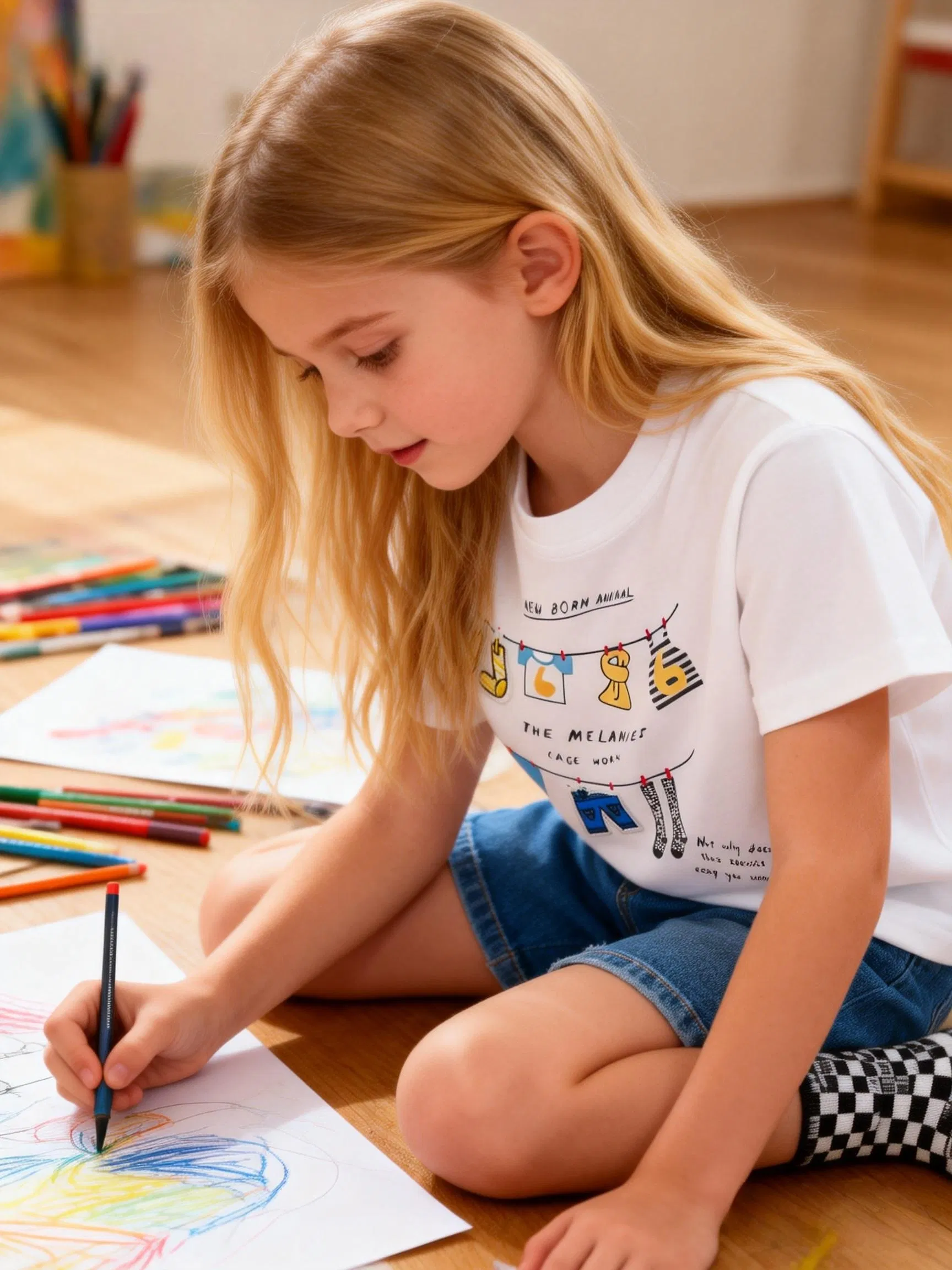 Ropa de verano de lujo para niños, camiseta con personalización