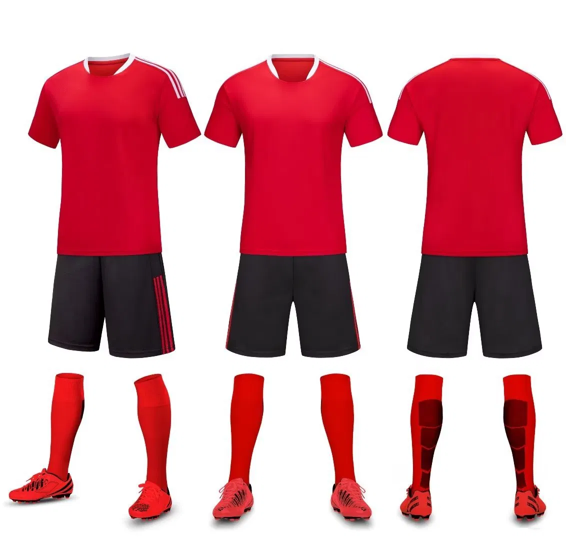Camiseta de fútbol para hombre adulto y niños, traje de entrenamiento para el juego de fútbol, número impreso, uniforme de equipo del club escolar