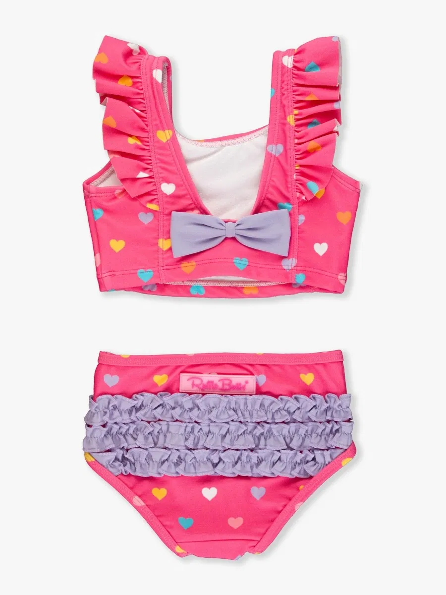 Traje de baño reciclado personalizado para niñas, bañador para niños, ropa de piscina para bebés, ropa de playa para infantes con Upf50+