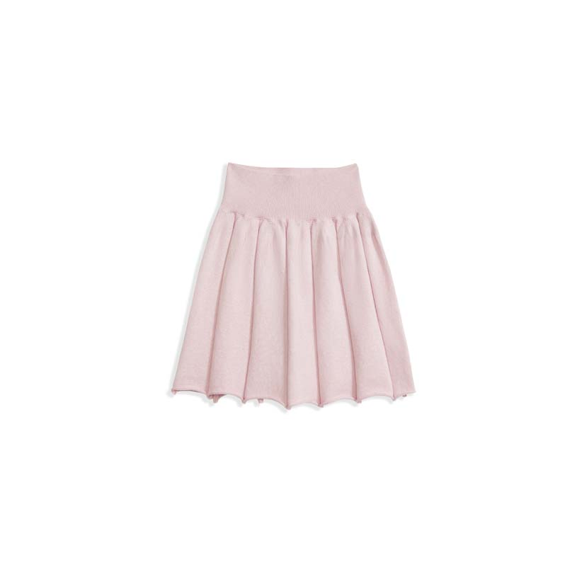 Conjunto de falda de punto para niñas, dulce suéter lindo, falda corta, ropa de bebé de moda