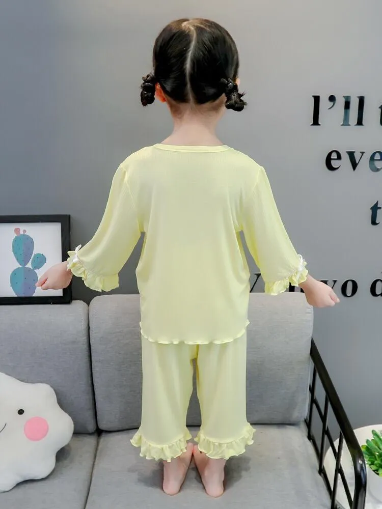 Venta de verano de ropa casual para niños, conjuntos de ropa sólida