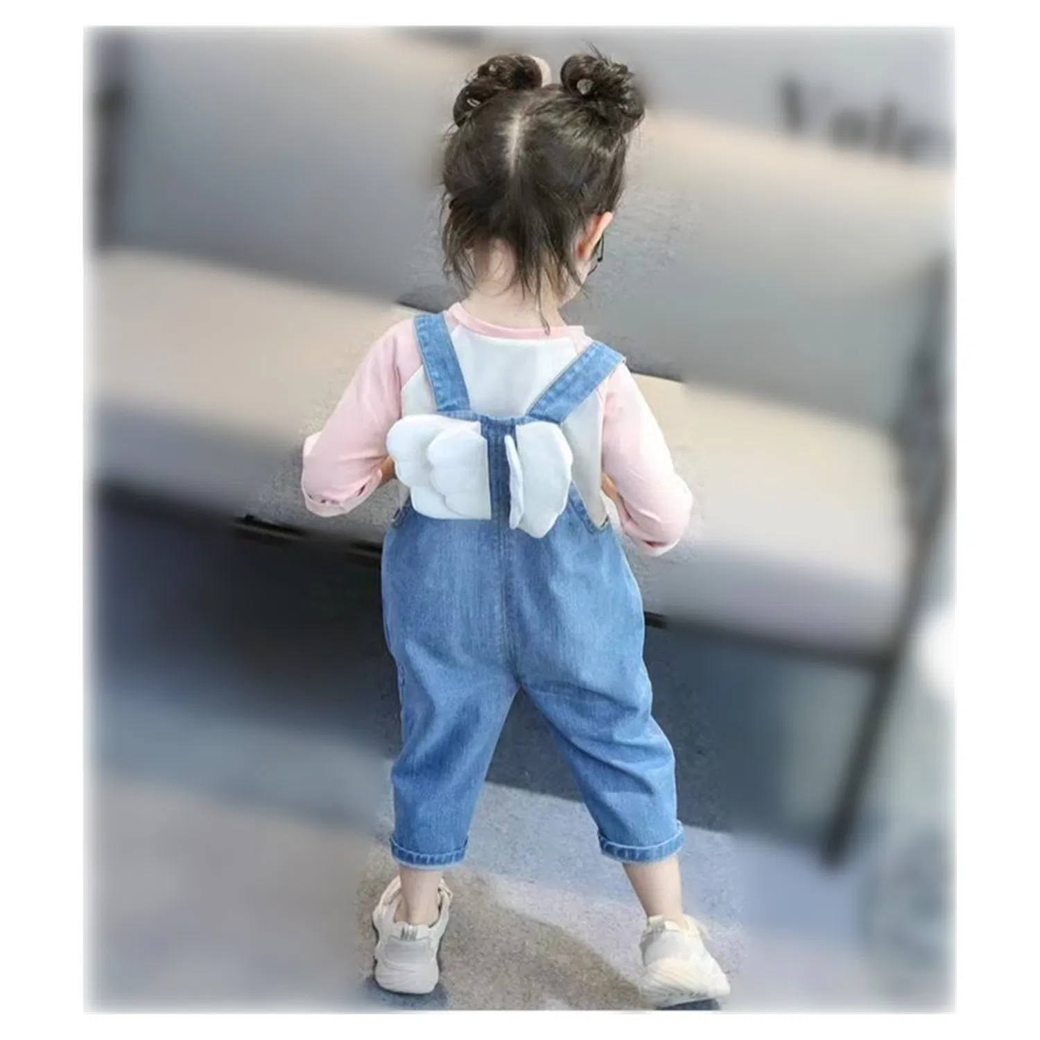 Pantalones de mezclilla con tirantes para niños, ropa infantil, vestimenta para niños