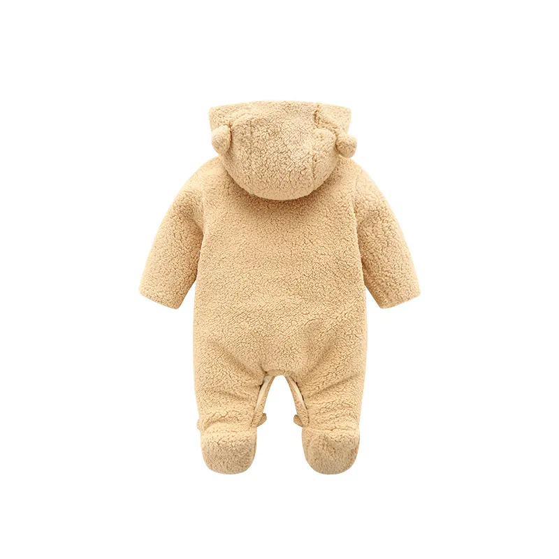 Mono de lana de cordero para bebés, mono de invierno para bebés, mono para recién nacidos, prenda para recién nacidos, ropa para bebés, mono infantil, ropa bonita para bebés, ropa para niños, ropa para niños de abrigo