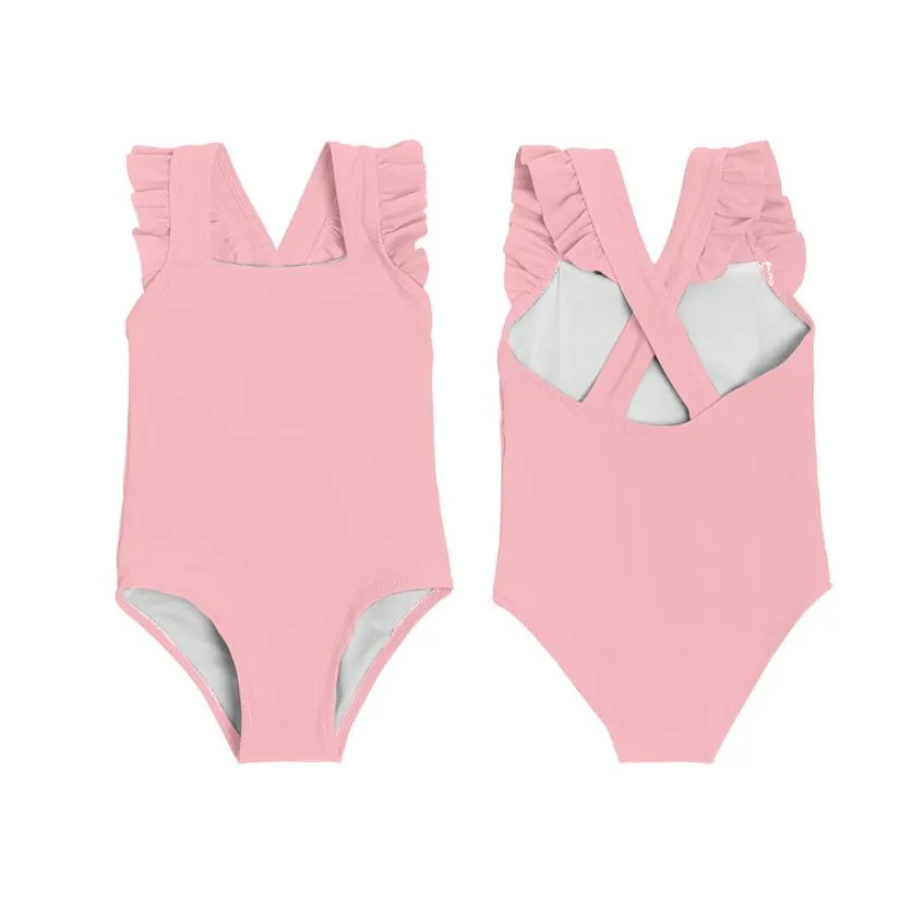 Nuevo traje de baño de una pieza para niños