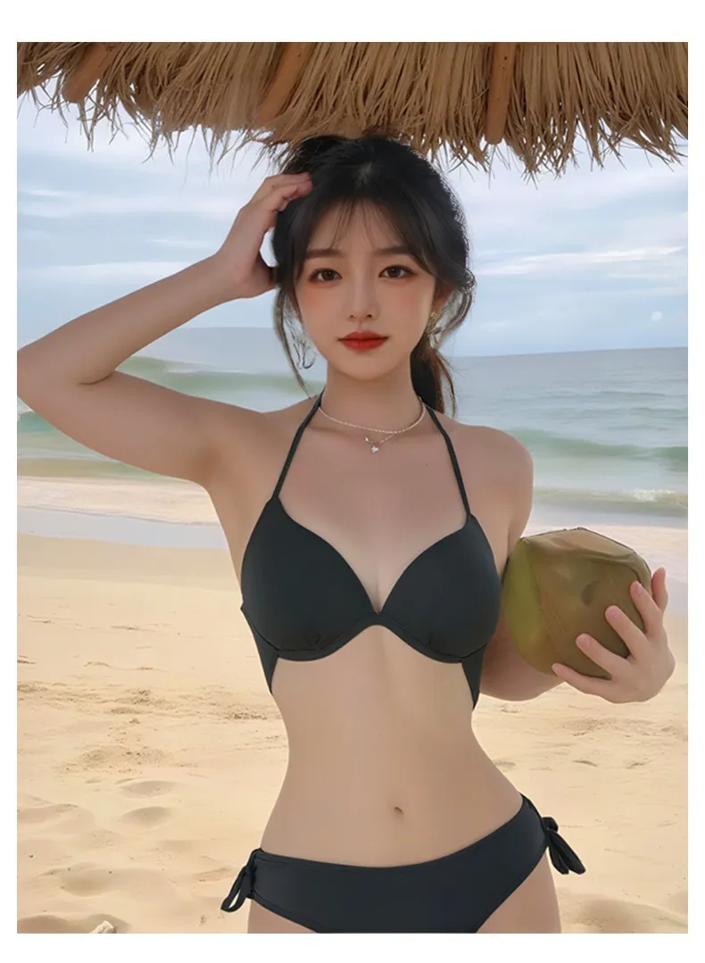Ropa de playa femenina 500PCS Faja moderna UV bebé bikini push up niña mujer venta al por mayor personalizada tamaño de niños 16 traje de baño