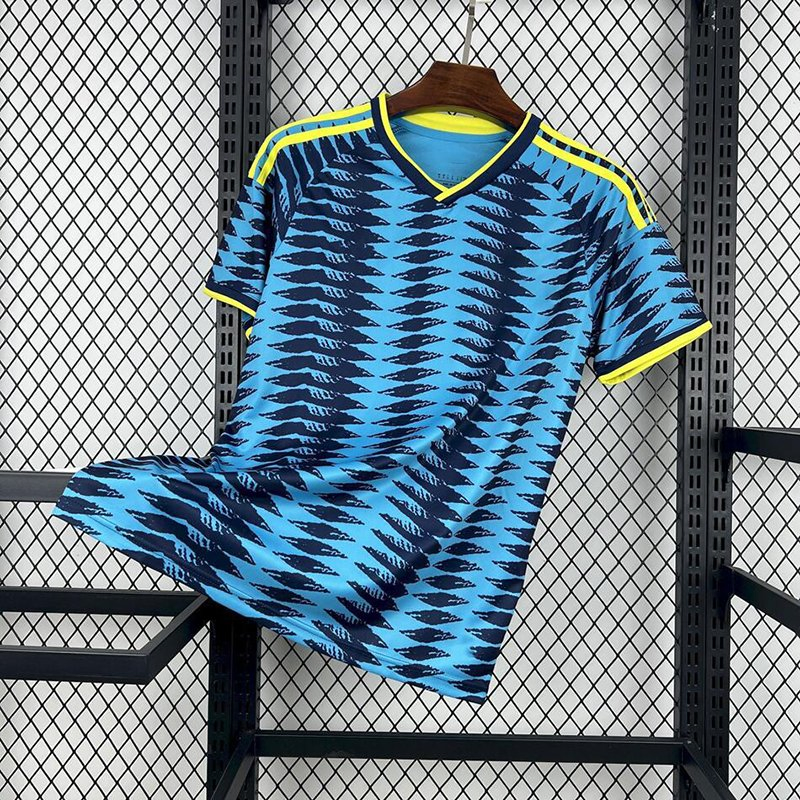 2026 Camiseta de fútbol tailandesa de alta calidad de Colombia, camiseta de verano para hombres, conjunto de ropa deportiva de tallas grandes, chándal al por mayor para hombres