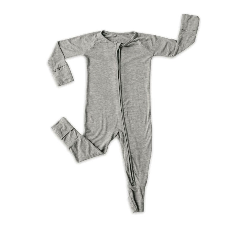 Fábrica de Etiqueta Privada Hecha a Medida Mono con Cremallera Juguetón 95% Ropa Infantil de Viscosa de Bambú