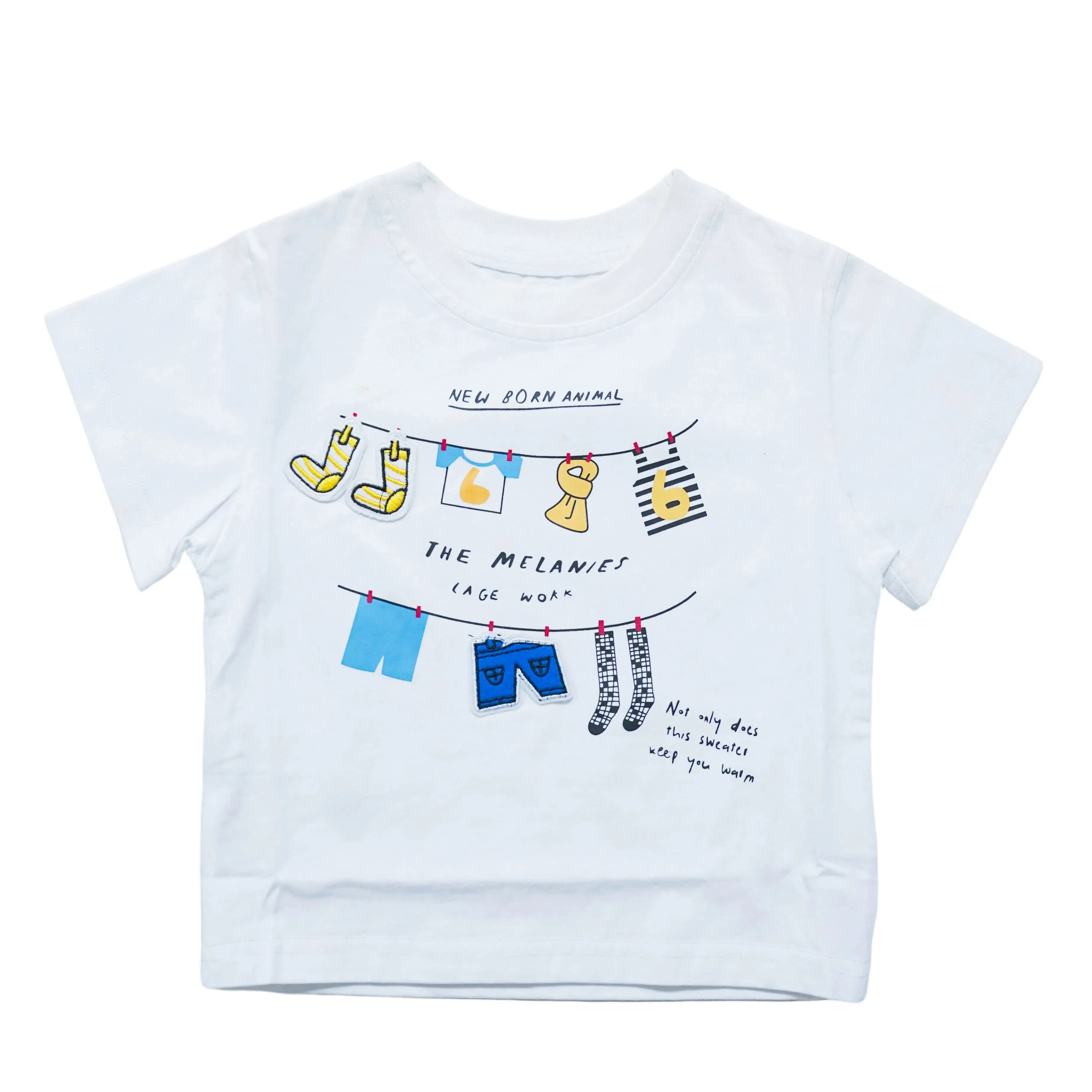 Ropa de verano de lujo para niños, camiseta con personalización