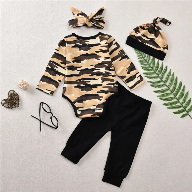 Conjunto de Ropa de Niña Bebé Recién Nacida con Pantalones y Volantes, Ropa Bonita para Bebés