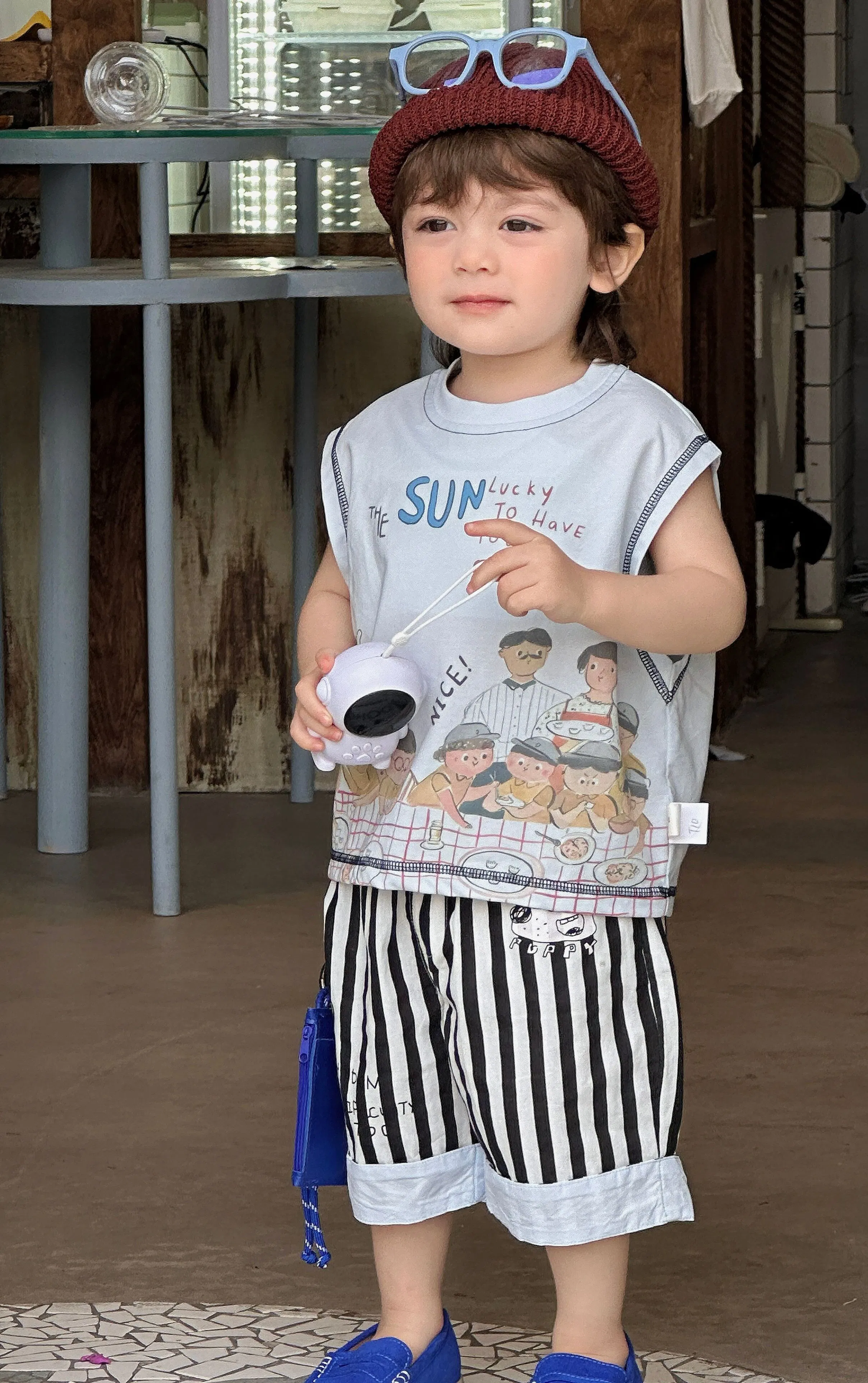 Camiseta suave de algodón puro para niños