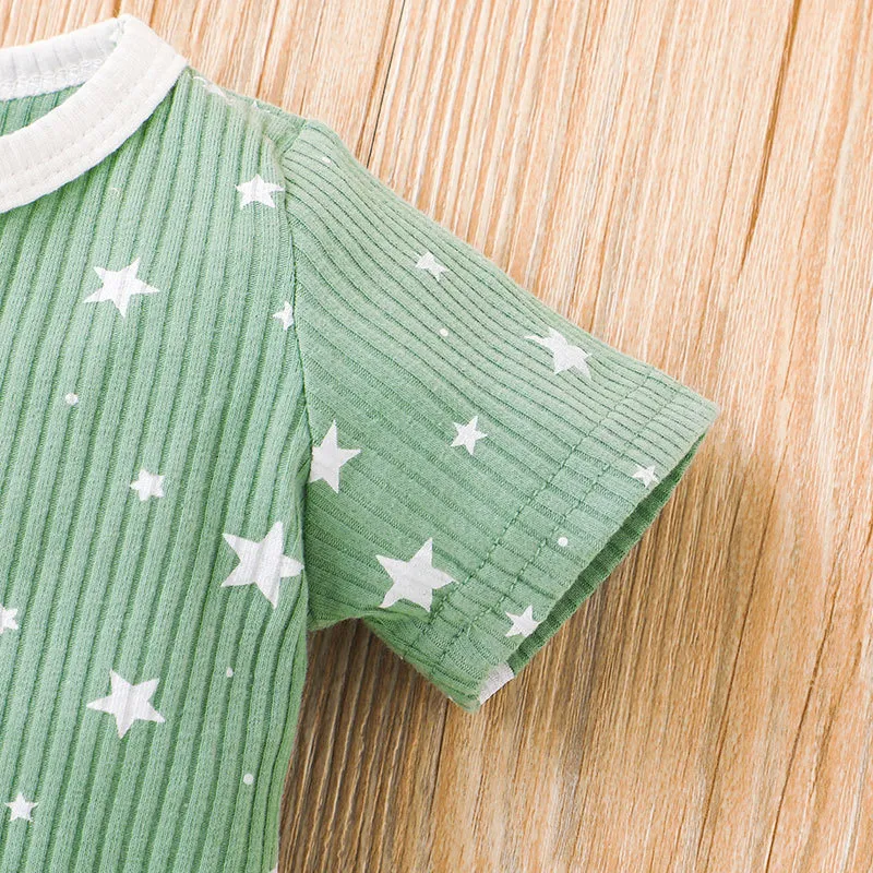 Conjuntos de ropa para bebés niño verano casual ropa para niños dos piezas conjuntos pantalones cortos y camiseta niños lindos prime; S ropa