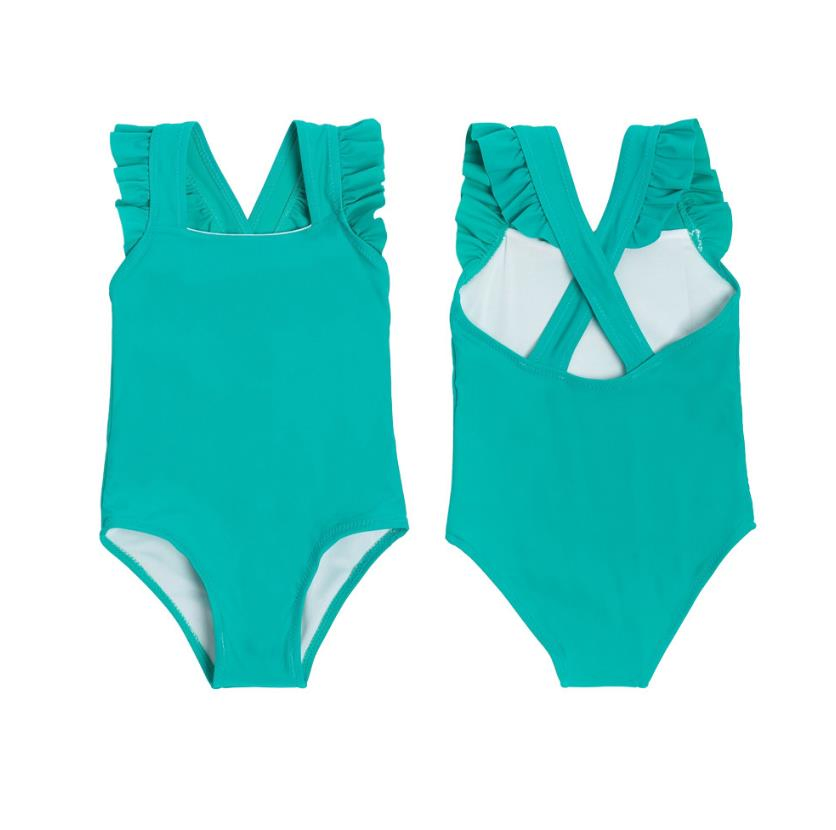 Nuevo traje de baño de una pieza para niños