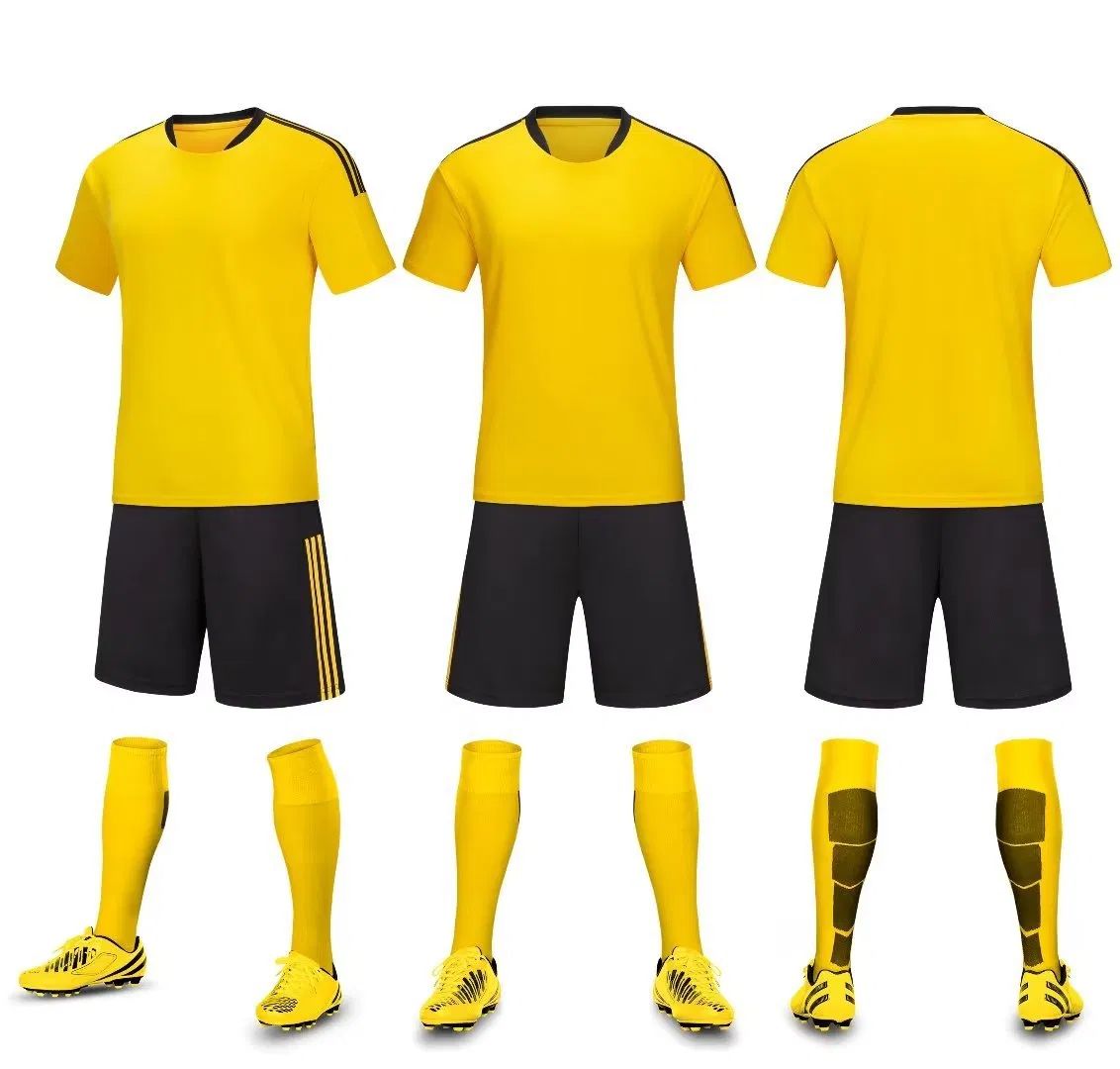 Camiseta de fútbol para hombre adulto y niños, traje de entrenamiento para el juego de fútbol, número impreso, uniforme de equipo del club escolar