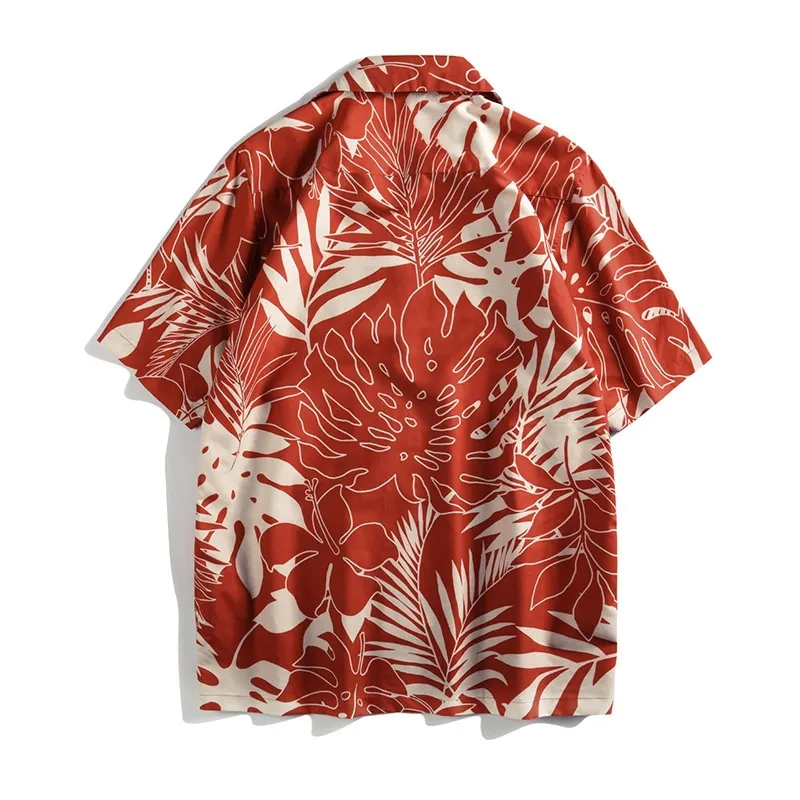 Camisa hawaiana vintage sublimada personalizada 2