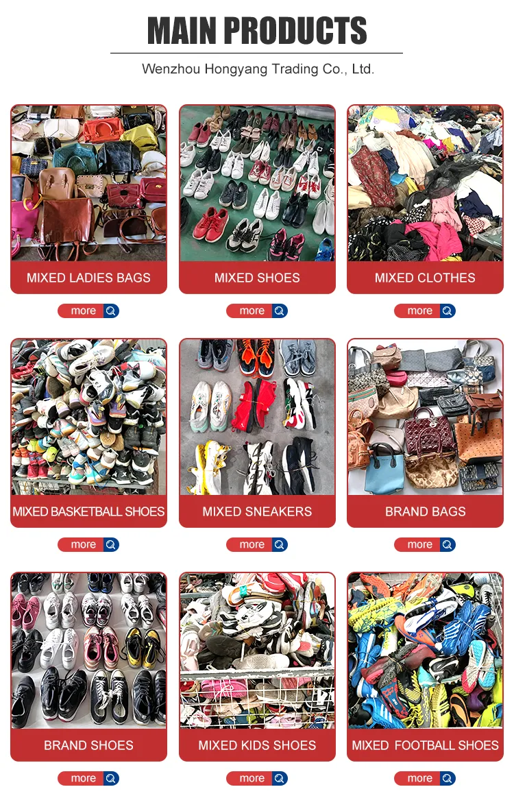 Clasificación rigurosa de ropa de segunda mano