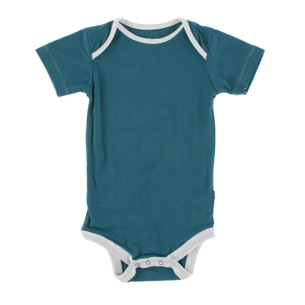 Ropa ecológica para recién nacidos, monos de manga corta, prenda única para bebés, ropa infantil