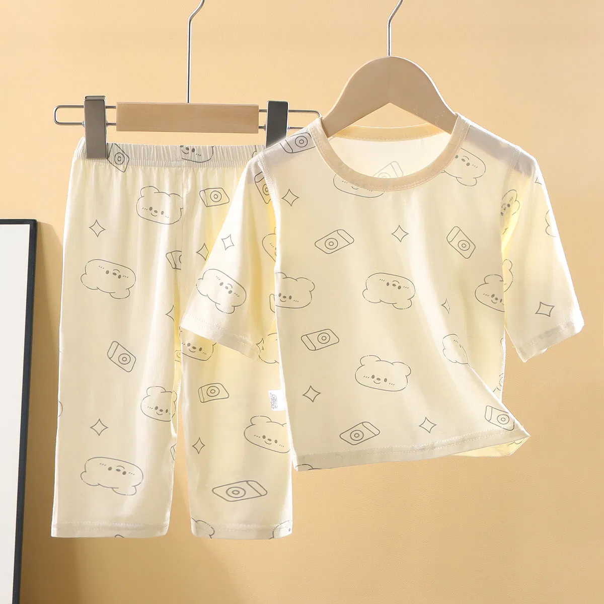 Ropa infantil ligera de verano hecha a medida en algodón 100% de clase A en varios colores para recién nacidos