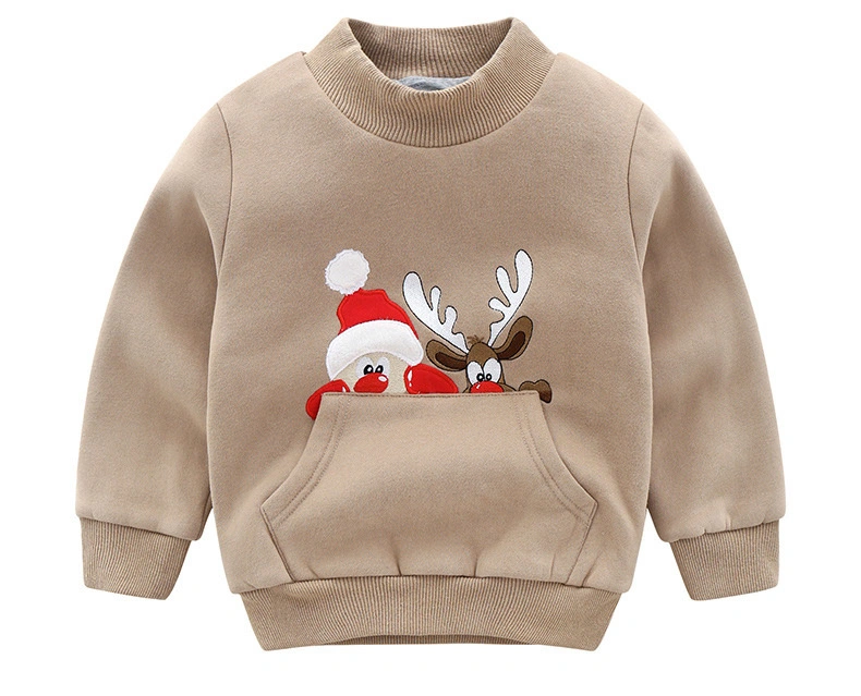 Fabricante Fábrica Niños Pulóver de Algodón Tejido Suéter Personalizado Ropa Infantil