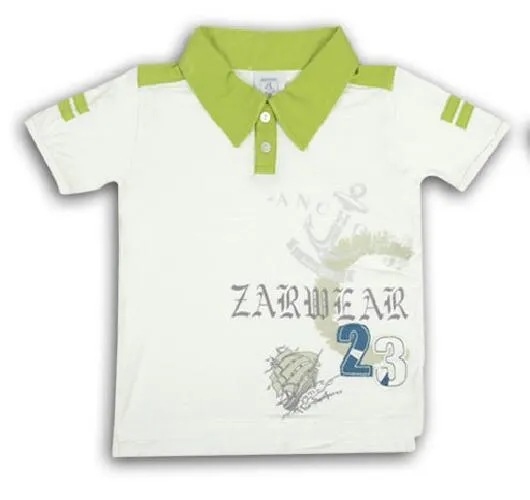 Impresión gráfica personalizada de camisetas para niños de bambú
