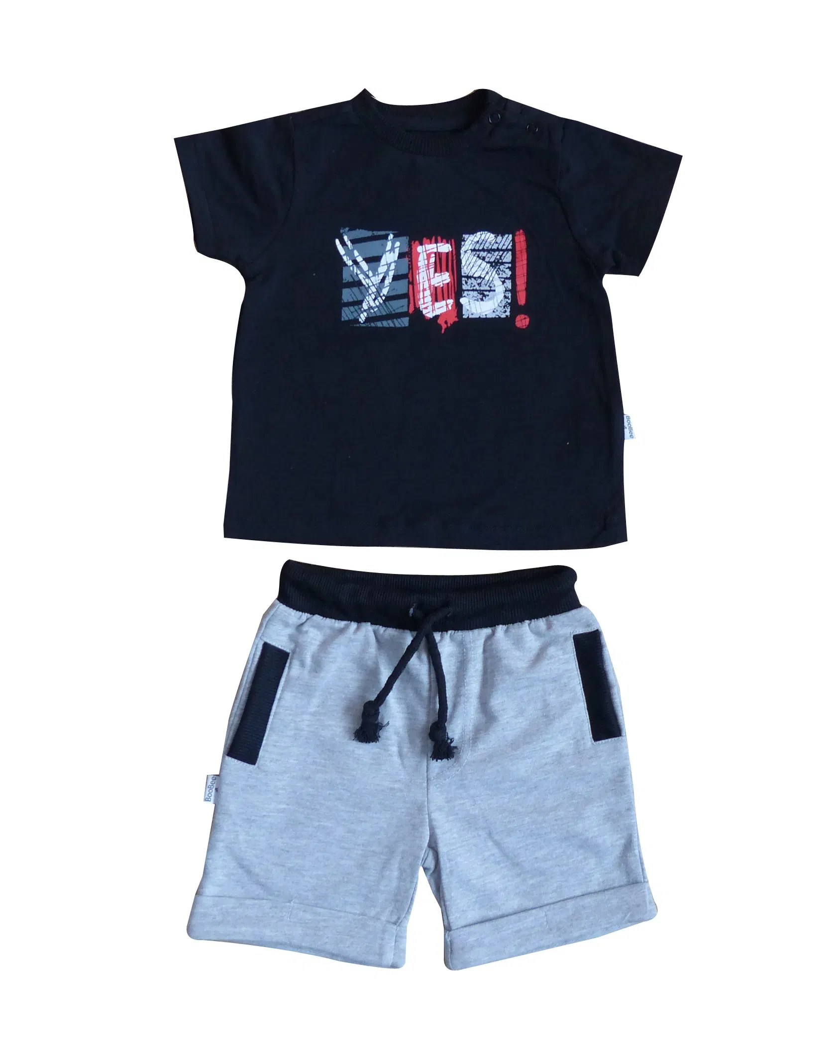 Ropa de jardín de infantes de algodón 100% con estilo para niños pequeños