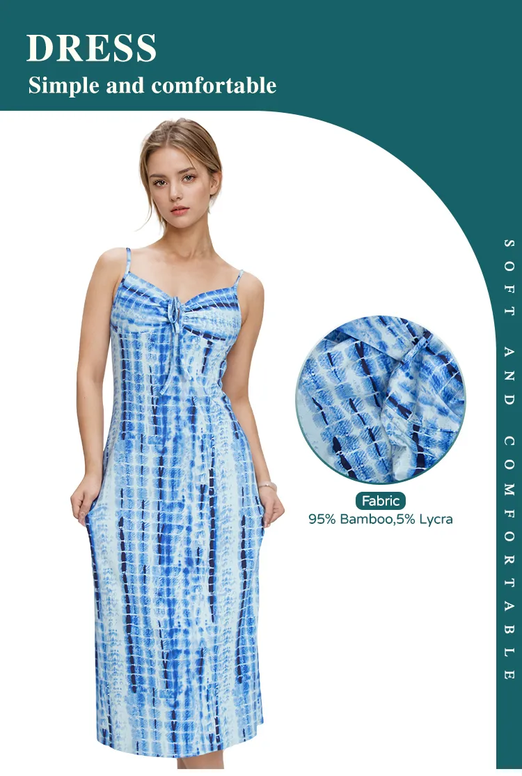 Venta Caliente Vestido Cómodo Suave para Damas Vestido de Primavera Vestido de Niña