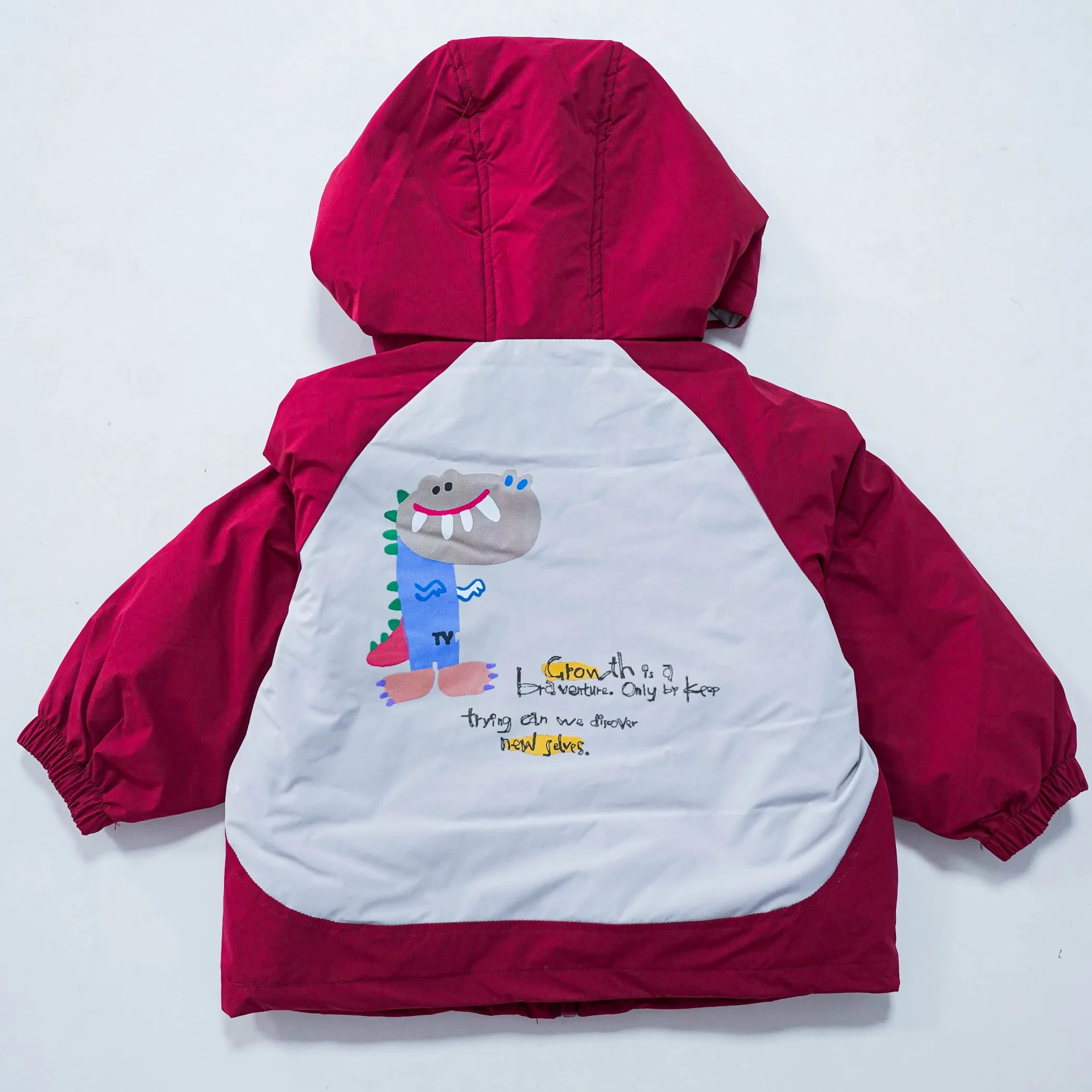 Ropa de abrigo de otoño e invierno para niños con chaqueta con capucha