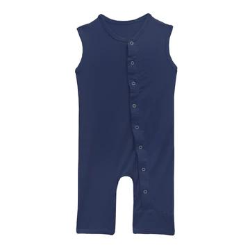 Ropa de verano personalizada para bebés 95% mono sin mangas de bambú para niños, ropa para infantes