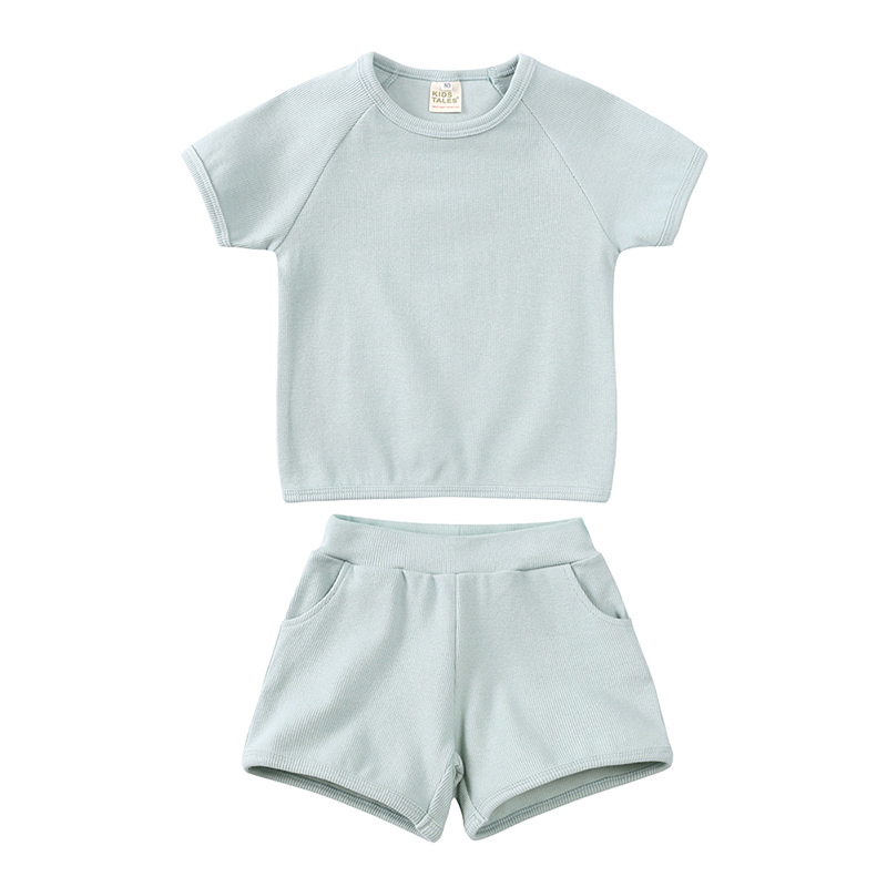 Conjunto de Ropa de Verano para Niños Conjunto de Ropa para Bebés Niños y Niñas Ropa Infantil al por mayor