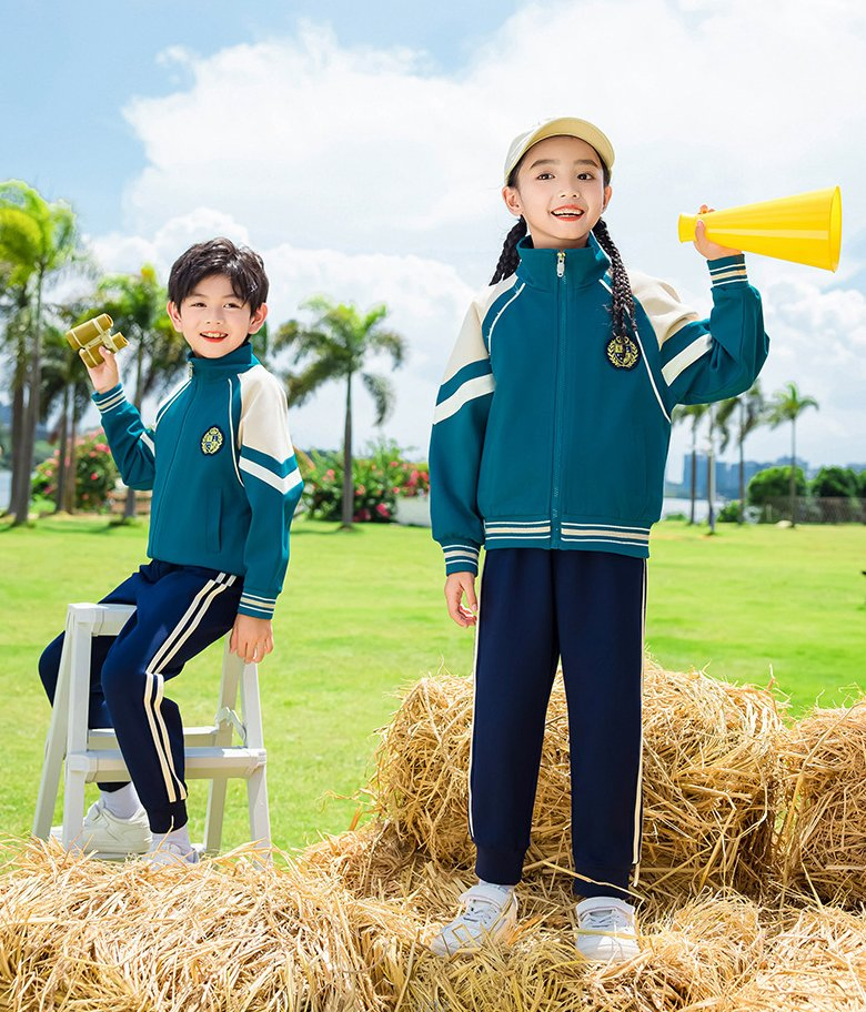 Uniforme escolar deportivo de alta calidad para niños, chándal de primavera y otoño para estudiantes