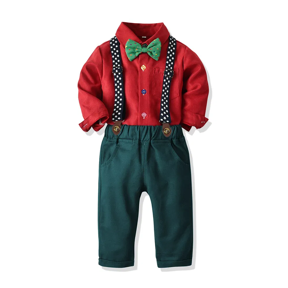 Camisa de manga larga de algodón para niños