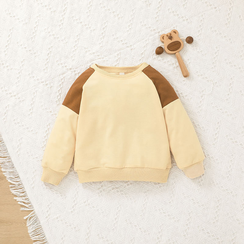 Nuevo conjunto de suéteres para niños y niñas, ropa de algodón para bebés, conjunto de ropa casual para niños en otoño e invierno