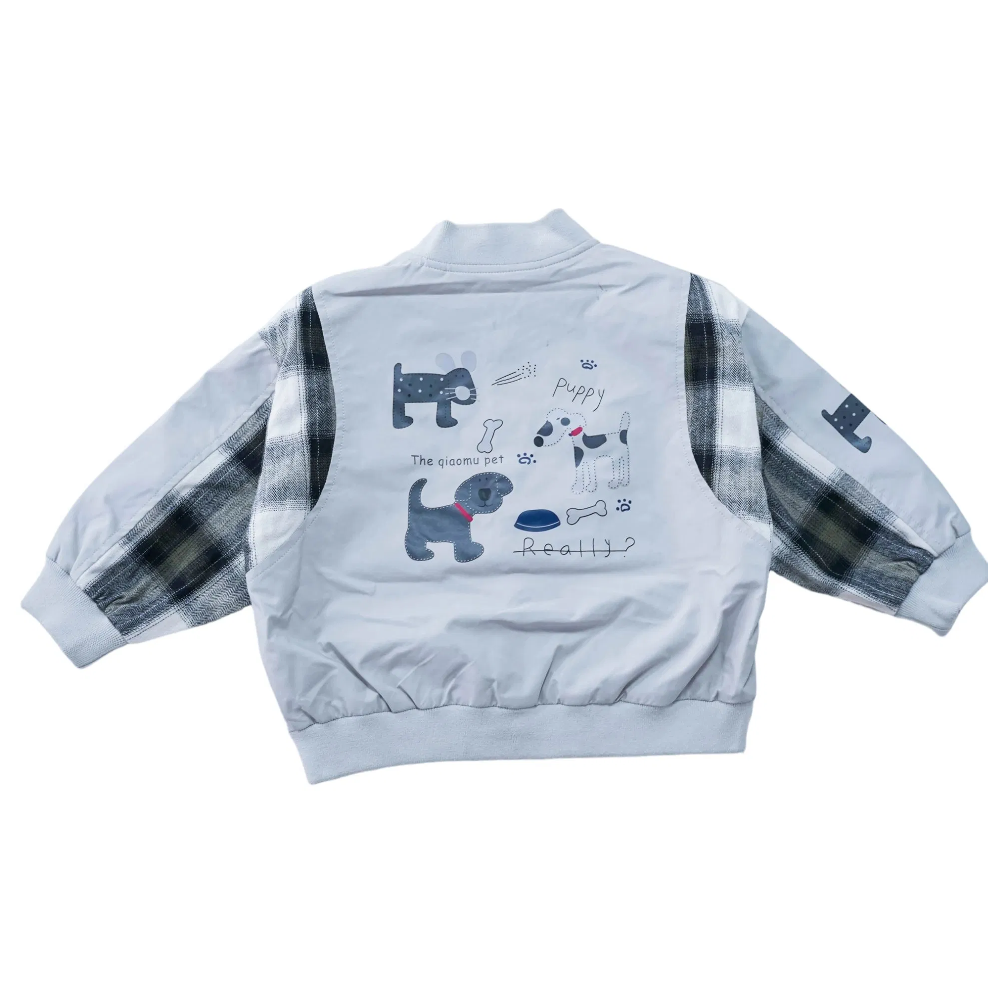 Chaqueta de béisbol Ropa exterior para niños abrigo con estilo deportivo