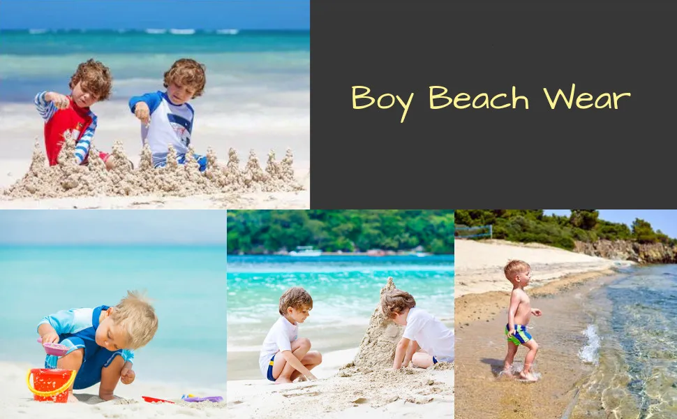 Traje de baño para niños, rashguard para bebés, ropa de baño para niños pequeños