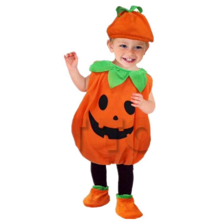 Ropa de Halloween para bebés, disfraz de calabaza, espectáculo de estilo, linda calabaza