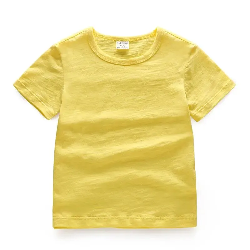 Ropa infantil personalizada sostenible de camiseta gráfica