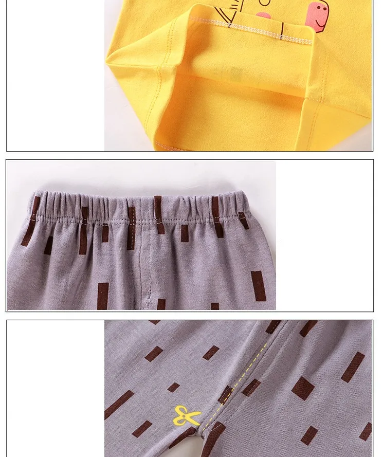 Ropa de verano para niños manga corta
