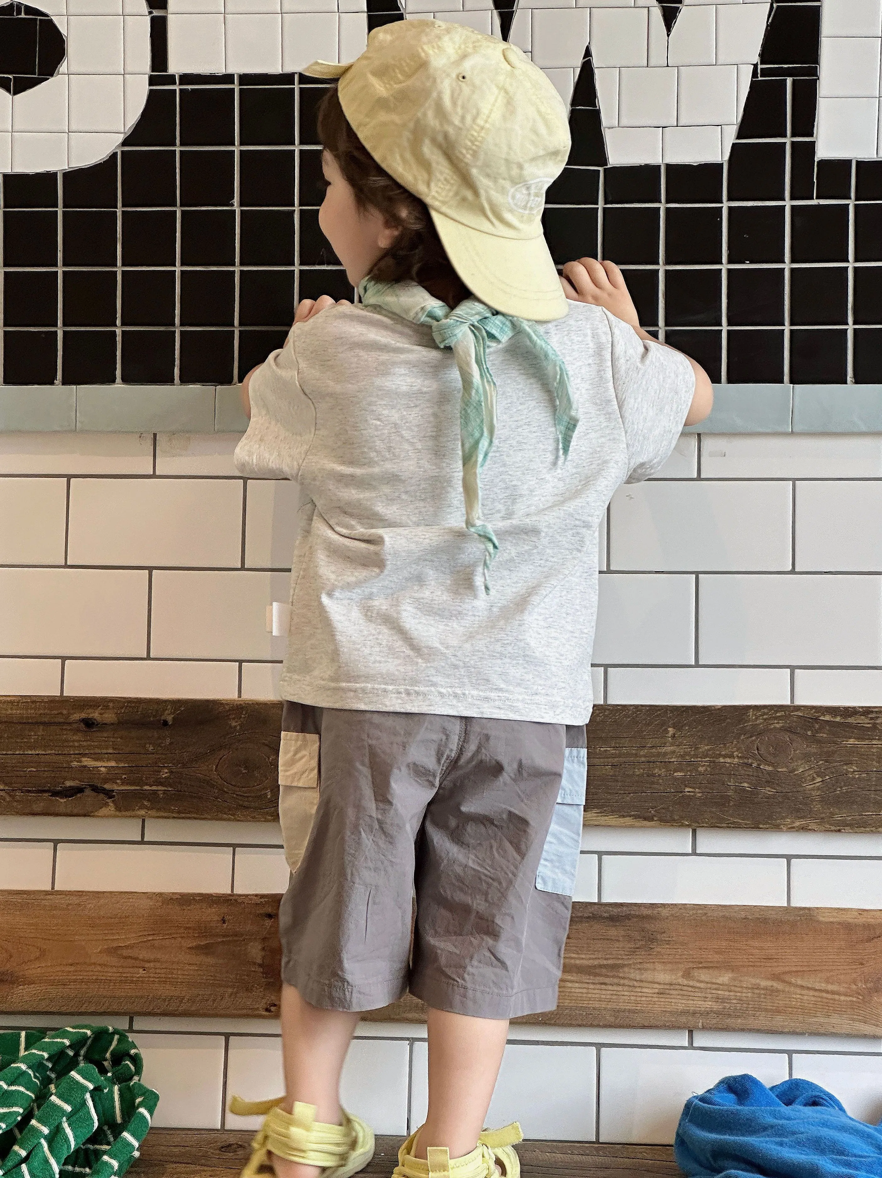 Conjunto de verano para niños con camiseta para niños y ropa para bebés
