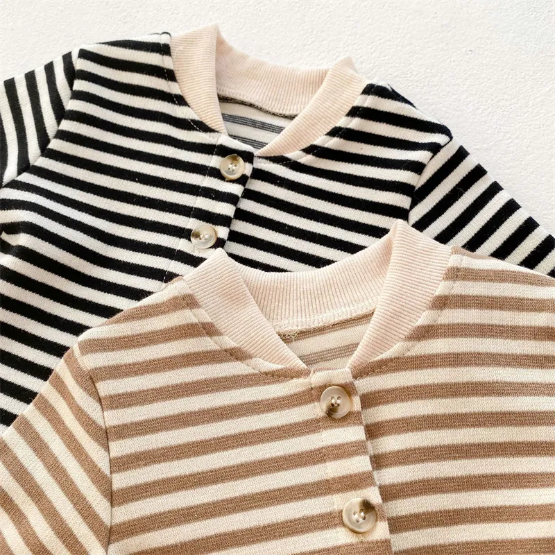 Ropa para bebé recién nacido, conjunto de manga larga y pantalones cortos, atuendos para niños pequeños, boutique