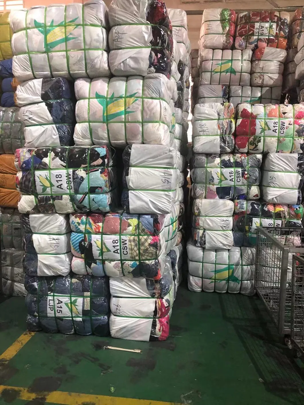 Bale de ropa de bebé usada de alta calidad al por mayor, ropa de verano para niños de segunda mano