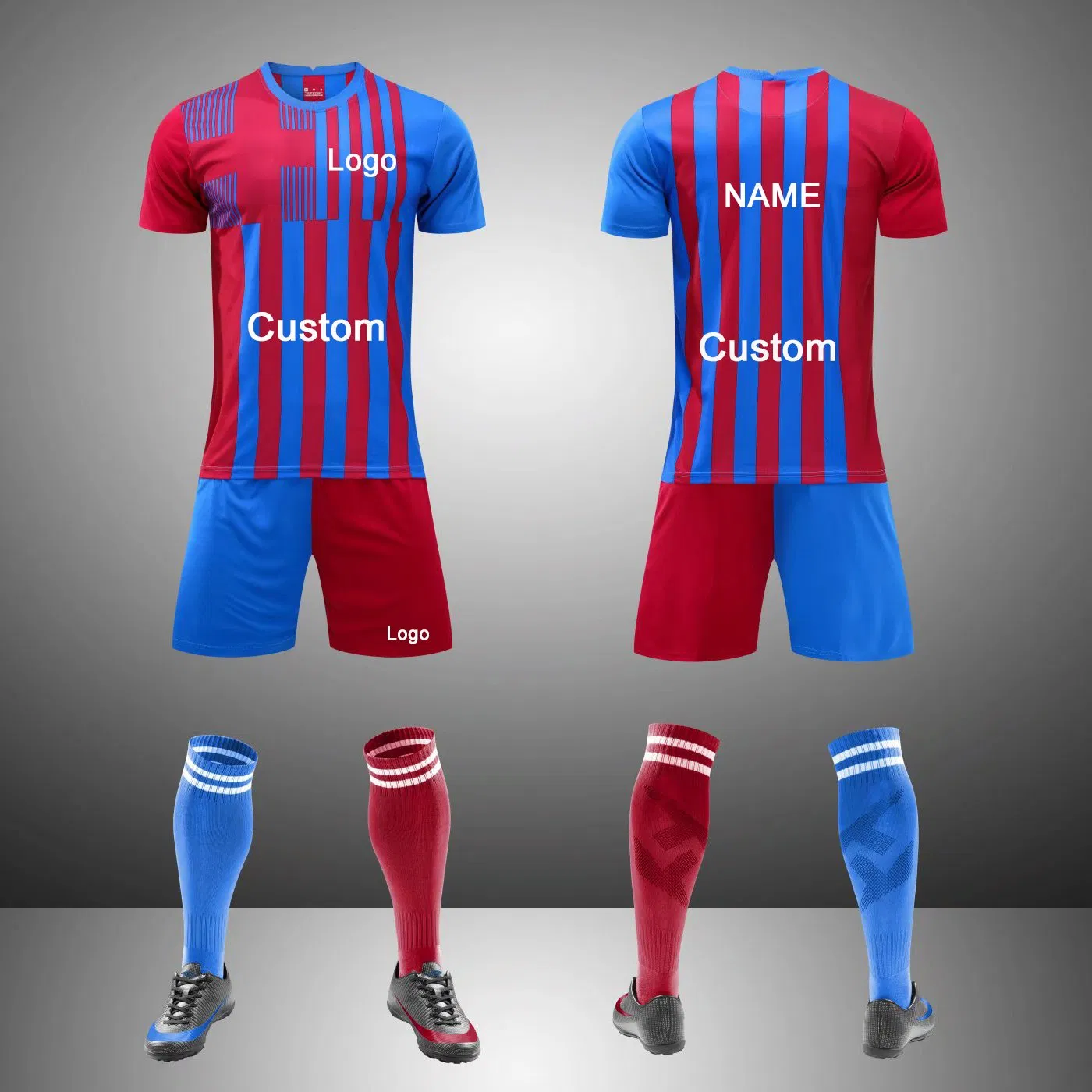 Conjuntos de camisetas de fútbol personalizadas al por mayor para hombres o niños, uniformes de fútbol para hombres, nuevos conjuntos de ropa de fútbol, camisetas de entrenamiento, trajes de ropa deportiva