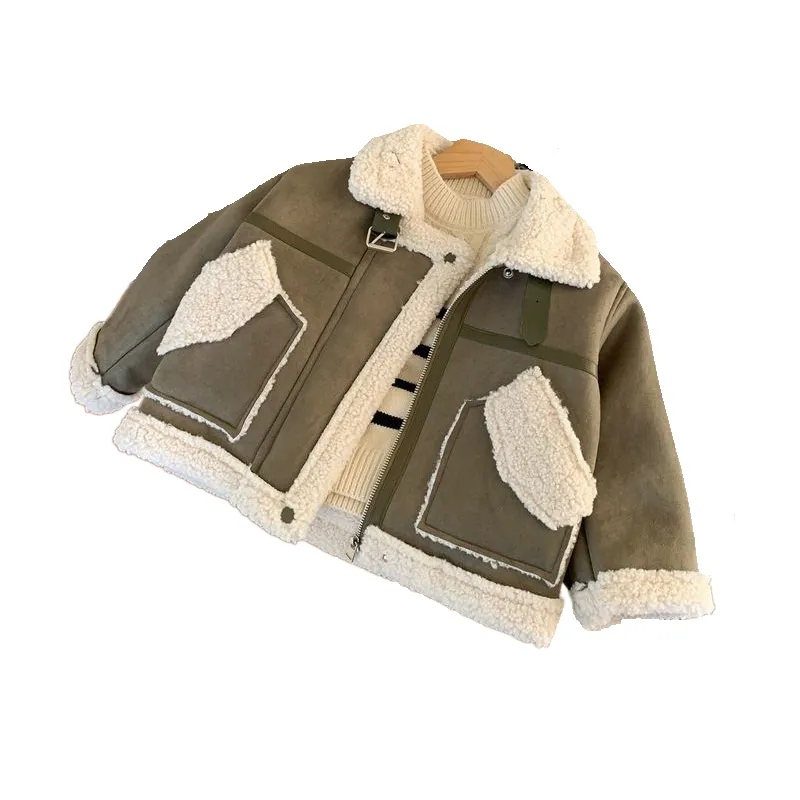 Abrigo ligero de estilo nuevo de otoño e invierno para niños