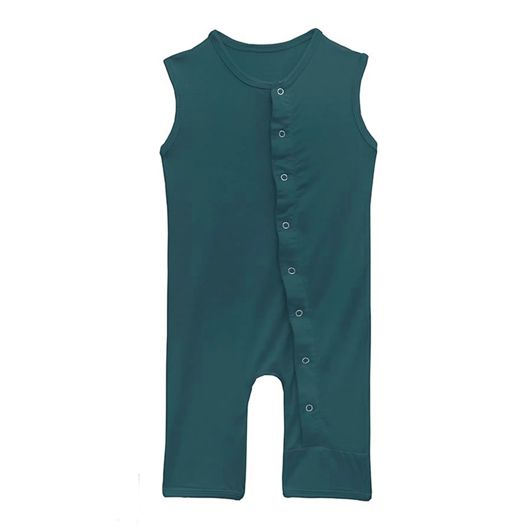 Ropa infantil hecha a medida, mono ecológico sin mangas para verano, prenda de una pieza para niños