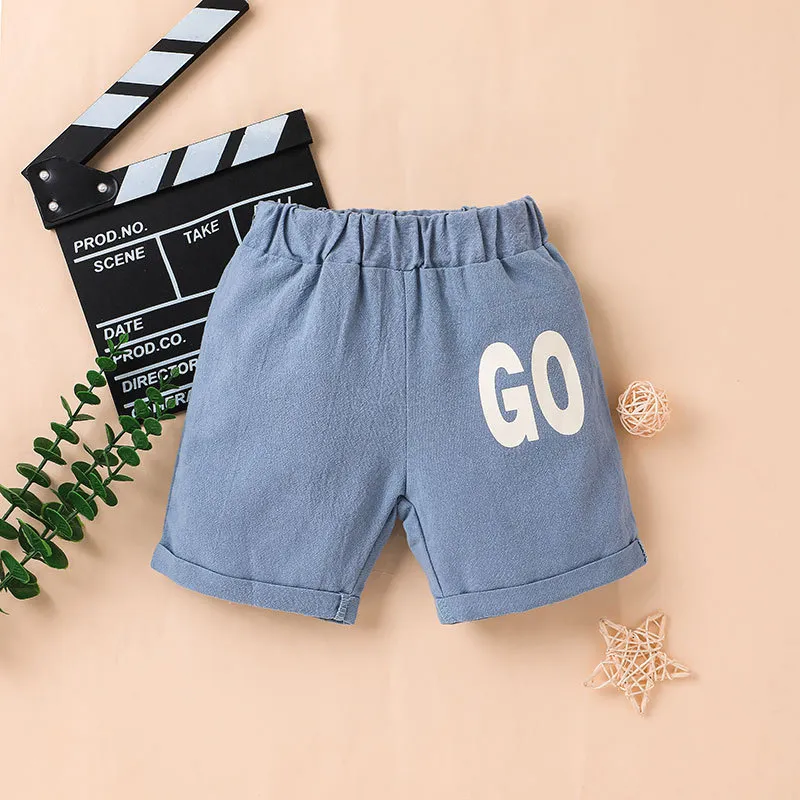 2022 Conjuntos de Ropa Nuevos de Verano para Niños de Algodón Casual